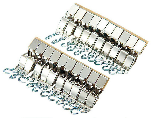 仏具【 灯籠吊り クリップ シルバー 20個入り】 灯篭 灯籠 燈籠 燈篭