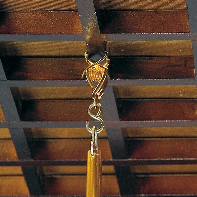 伝統的な吊り燈籠 仏具【 灯籠吊り クリップ シルバー 20個入り】 灯篭 灯籠 燈籠 燈篭