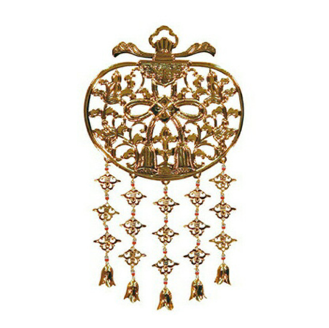 仏具【真鍮 本金メッキ 華鬘 裏板無 2.0寸 2.5寸】2.0寸・2.5寸 お仏壇 仏壇 小物 おしゃれ 仏具 仏具用品 可愛い かわいい 人気 おすすめ 上品