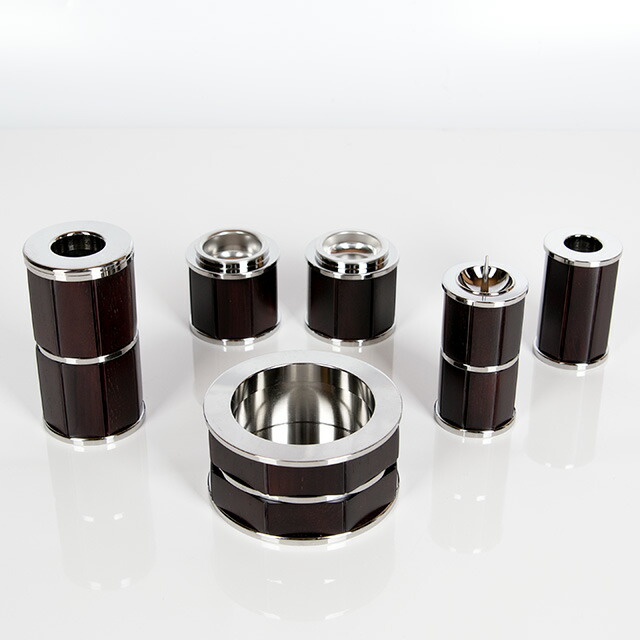 仏具セット【唐木仏具 わだち 紫檀 6点セット 3寸