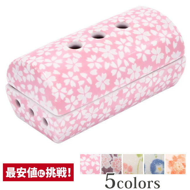 仏具【美濃焼 筒型 香彩器 仏具 仏壇 お盆 お彼岸 小桜】 お仏壇 仏壇 小物 美濃焼筒香彩器 筒型香炉 小桜