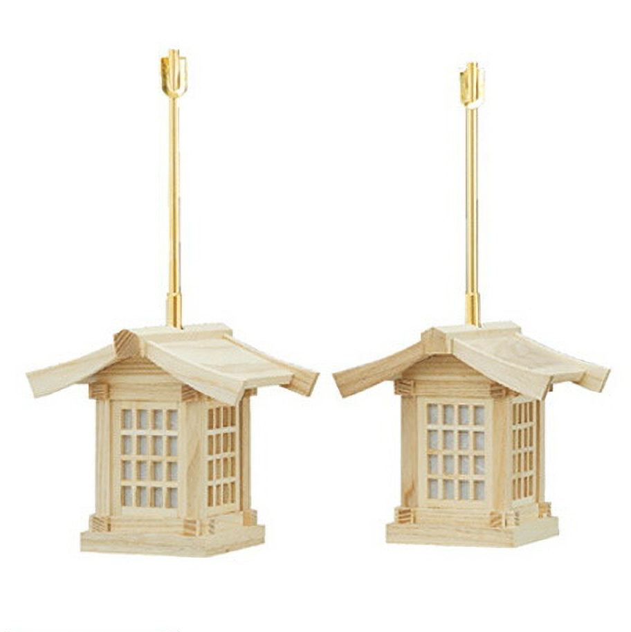 仏具【吊り灯篭 アッシュ 吊灯篭 神徒用 クリヤー仕上げ】吊り灯篭 吊灯篭 灯籠 灯篭 燈籠 燈篭 登楼 仏具 仏事用品 仏壇用品] お仏壇 仏壇 小物 おすすめ 人気