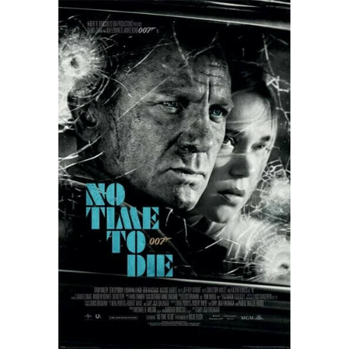 ■輸入ポスター■610×915mm★007　James Bond(No Time To Die -Noir)