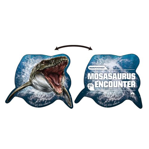 【イオンシネマ オリジナル】ジュラシック・ワールド／復活の大地　チェンジングステッカー B (モササウルス)