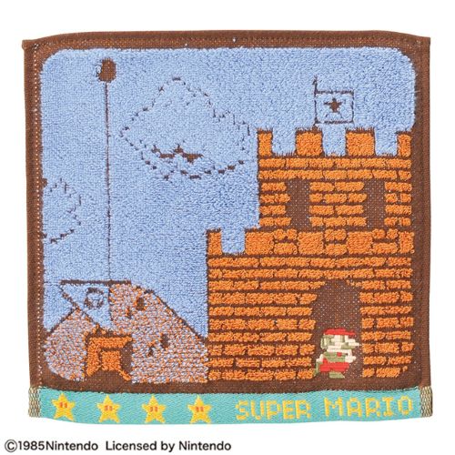 任天堂 マリオ ステージゴール ミニタオル