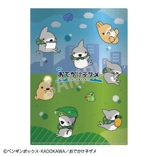 映画おでかけ子ザメ　メタリッククリアファイル/Ａ