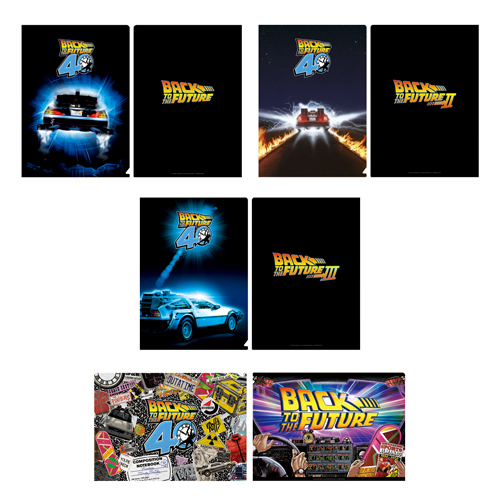 バック・トゥ・ザ・フューチャー 40th　クリアファイルセット