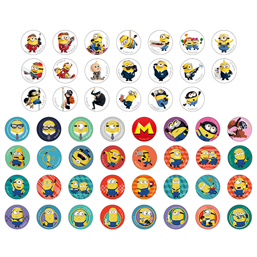 怪盗グルーのミニオン超変身　フレークシール