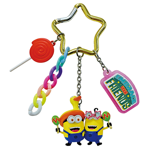 怪盗グルーのミニオン超変身　マスコットキーホルダー