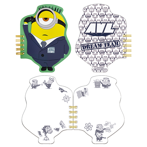 怪盗グルーのミニオン超変身　リングノート