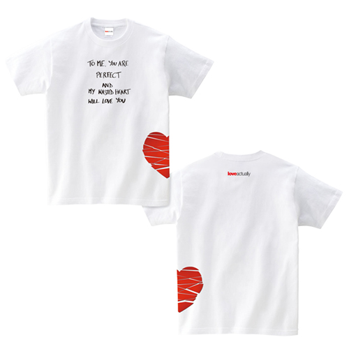 ラブ・アクチュアリー　Tシャツ B（ホワイト）