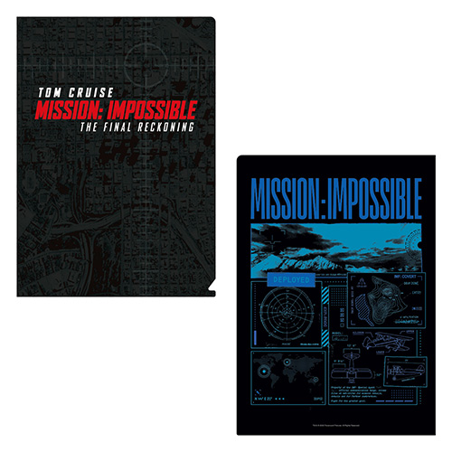 ミッション：インポッシブル ファイナル・レコニング　メタリッククリアファイル