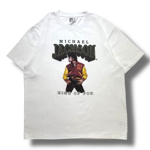 マイケル・ジャクソン　JS×Michael Jackson T-SHIRT　ホワイト【XL】