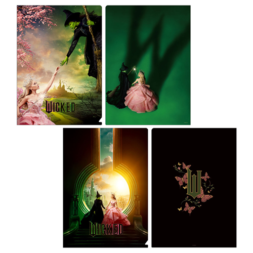 ウィキッド ふたりの魔女　クリアファイルセット