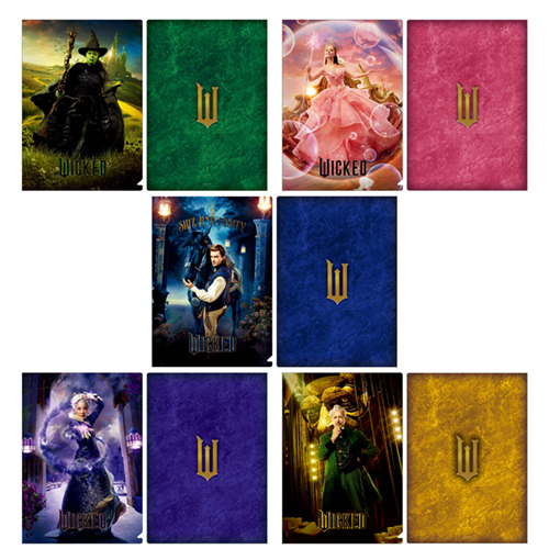 ウィキッド ふたりの魔女　ミニクリアファイルセット