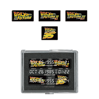 バック・トゥ・ザ・フューチャー 35th　ピンバッジコレクション