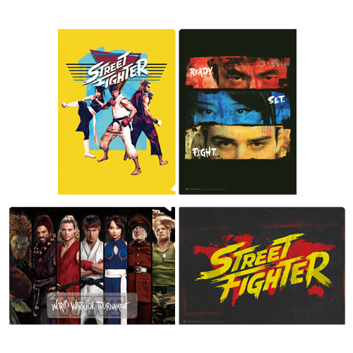 ストリートファイター／ザ・ムービー　クリアファイルセット