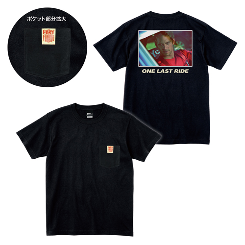 【受注商品】ワイルド・スピード 25th　Tシャツ（ブライアン） L【11月下旬～順次発送予定】