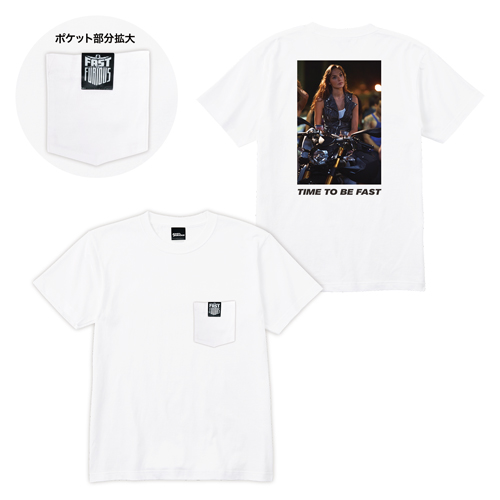 【受注商品】ワイルド・スピード 25th　Tシャツ（ジゼル） XL【11月下旬～順次発送予定】