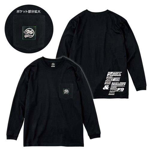 【受注商品】ワイルド・スピード 25th　長袖Tシャツ（25th） L【11月下旬～順次発送予定】