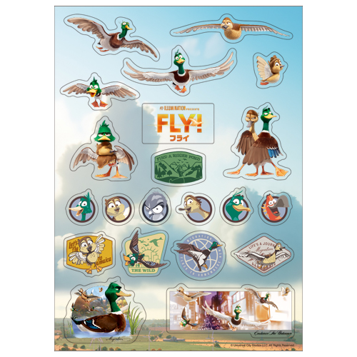 ＦＬＹ！／フライ！　ステッカー