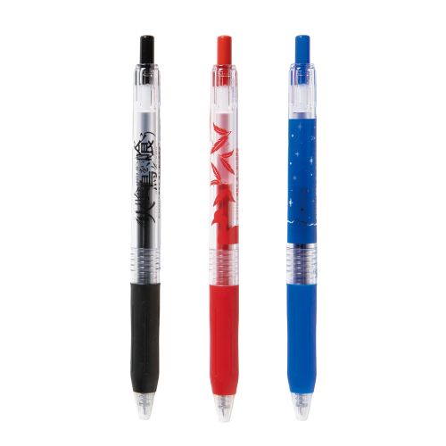 火喰鳥を、喰う　サラサクリップカラーボールペン３本セット