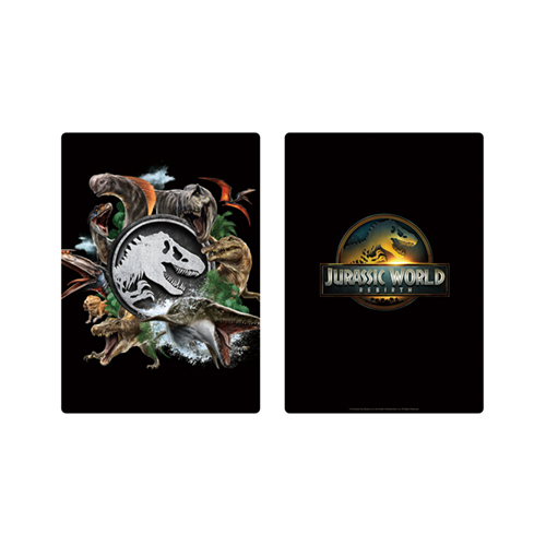 ジュラシック・ワールド／復活の大地　メタリック下敷き