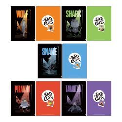 バッドガイズ　ミニクリアファイルセット