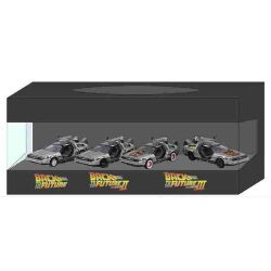 バック・トゥ・ザ・フューチャー　プルバックキーホルダー セット（40周年記念ボックス入り）