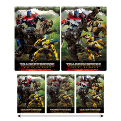 トランスフォーマー/ビースト覚醒　チェンジング下敷き