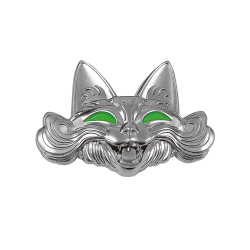 長ぐつをはいたネコと９つの命　プスのピンブローチ