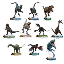 ジュラシック・ワールド／新たなる支配者　アクリルスタンドコレクション（全10種）