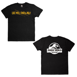 ジュラシック・ワールド／新たなる支配者　TシャツA（ブラック）　XLサイズ