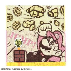 任天堂 マリオ ブレイクブロック ミニタオル