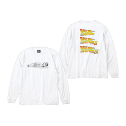バック・トゥ・ザ・フューチャー 40th　ロングスリーブTシャツ
