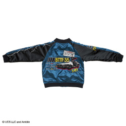 バック・トゥ・ザ・フューチャー／Back to the Future　タイムブルー スカジャン