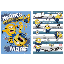 怪盗グルーのミニオン超変身　3Dクリアファイル