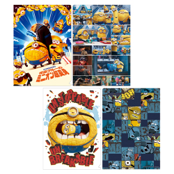 怪盗グルーのミニオン超変身　クリアファイルセット