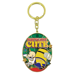 怪盗グルーのミニオン超変身　ステンドグラス風キーホルダー