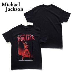マイケル・ジャクソン　【MICHAEL JACKSON】THRILLER TEE 半袖 Tシャツ スリラー