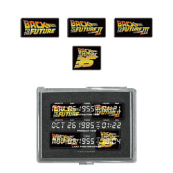 バック・トゥ・ザ・フューチャー 35th　ピンバッジコレクション