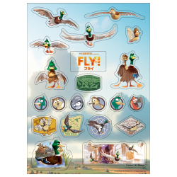ＦＬＹ！／フライ！　ステッカー