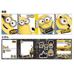 ミニオンズ フィーバー　パタパタふせんメモ