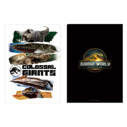 ジュラシック・ワールド／復活の大地　3Dクリアファイル