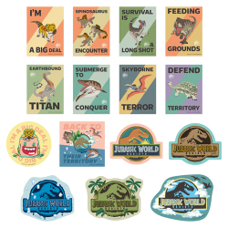 ジュラシック・ワールド／復活の大地　ステッカーセット