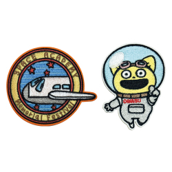 映画 宇宙なんちゃらこてつくん 　ワッペンシール