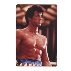 メタルポスター　映画 「Rocky／ロッキー」