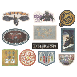 映画『ヒックとドラゴン』　ステッカーセット