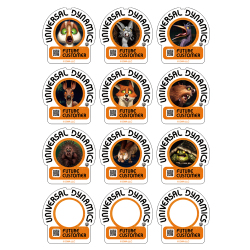 野生の島のロズ　ステッカーセット