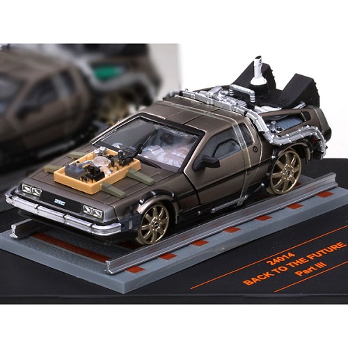 バック・トゥ・ザ・フューチャー Part3 1/43スケール ダイキャスト 